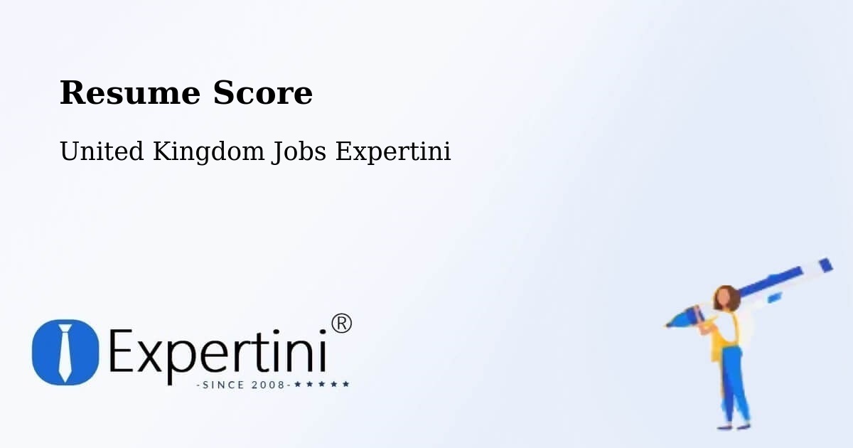 Resume Score & Job Description Match Tool – Oadby - United Kingdom Jobs Expertini